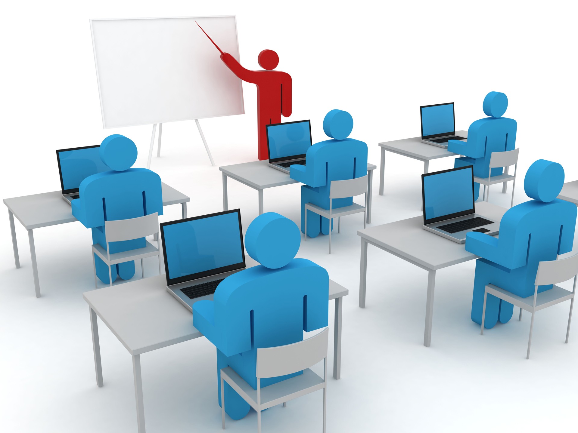 Chef d’équipe de formation en classe d’éducation
